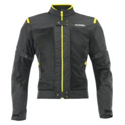 Acerbis Ramsey Vented Ce Giacca Estiva Traforata. Nero/giallo