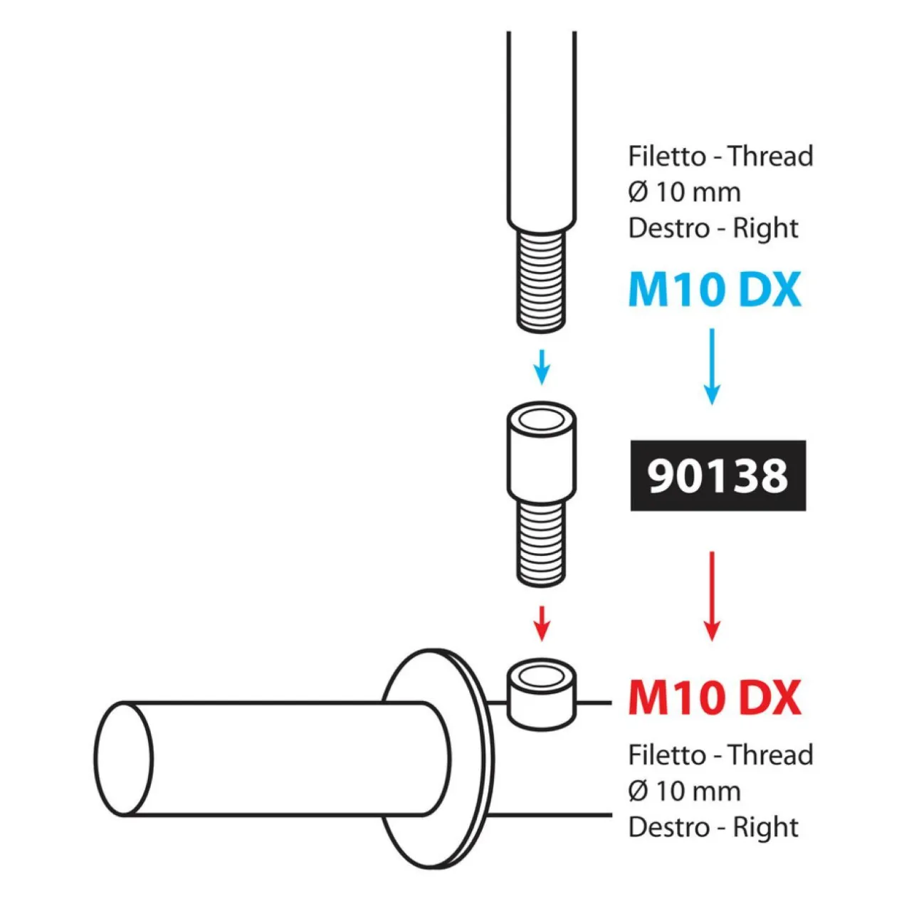Adat.specchio M10 Dx-- M10 Dx