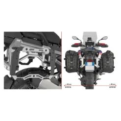 Ad. Port. Or. Bmw R1300gs Adventure '25 Givi Pl5146cam