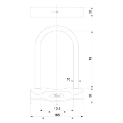 Arco Acciaio Viro 2r.arc.rig.l18x10,5 Bl