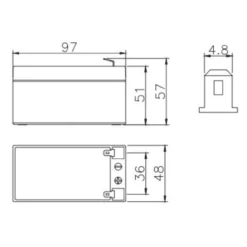 Batteria Al Piombo Fiamm Fg20121a 12v 1,2 Ah