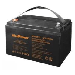 Batteria Al Piombo Ricaricabile AGM CICLICA Per Servizi 12v 100ah