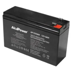 Batteria Al Piombo Ricaricabile AGM Per Servizi 12v 6ah