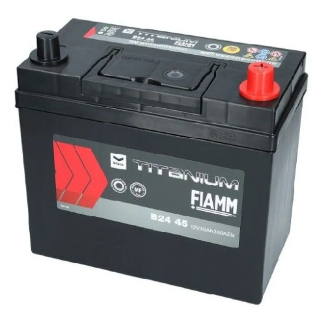 Batteria Auto Fiamm 50ah 400a 12v Black Titanium B24 50 (dx)