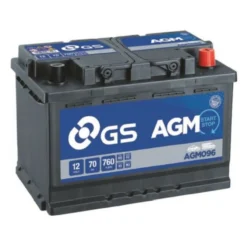 Batteria Auto Start & Stop Gs-yuasa AGM096 70 Ah. 760 A.
