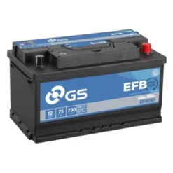 Batteria Auto Start & Stop Gs-yuasa EFB110 75 Ah. 730 A.