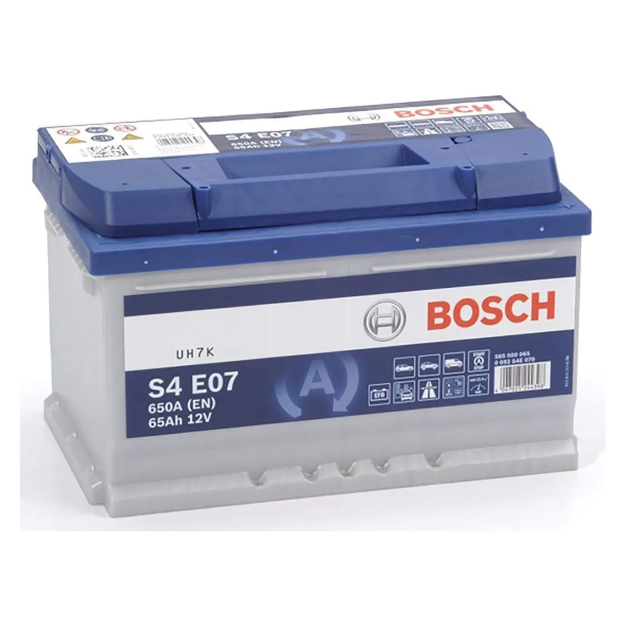 Batteria Bosch Efb S4 E07 12 V. 65 Ah. 650 A