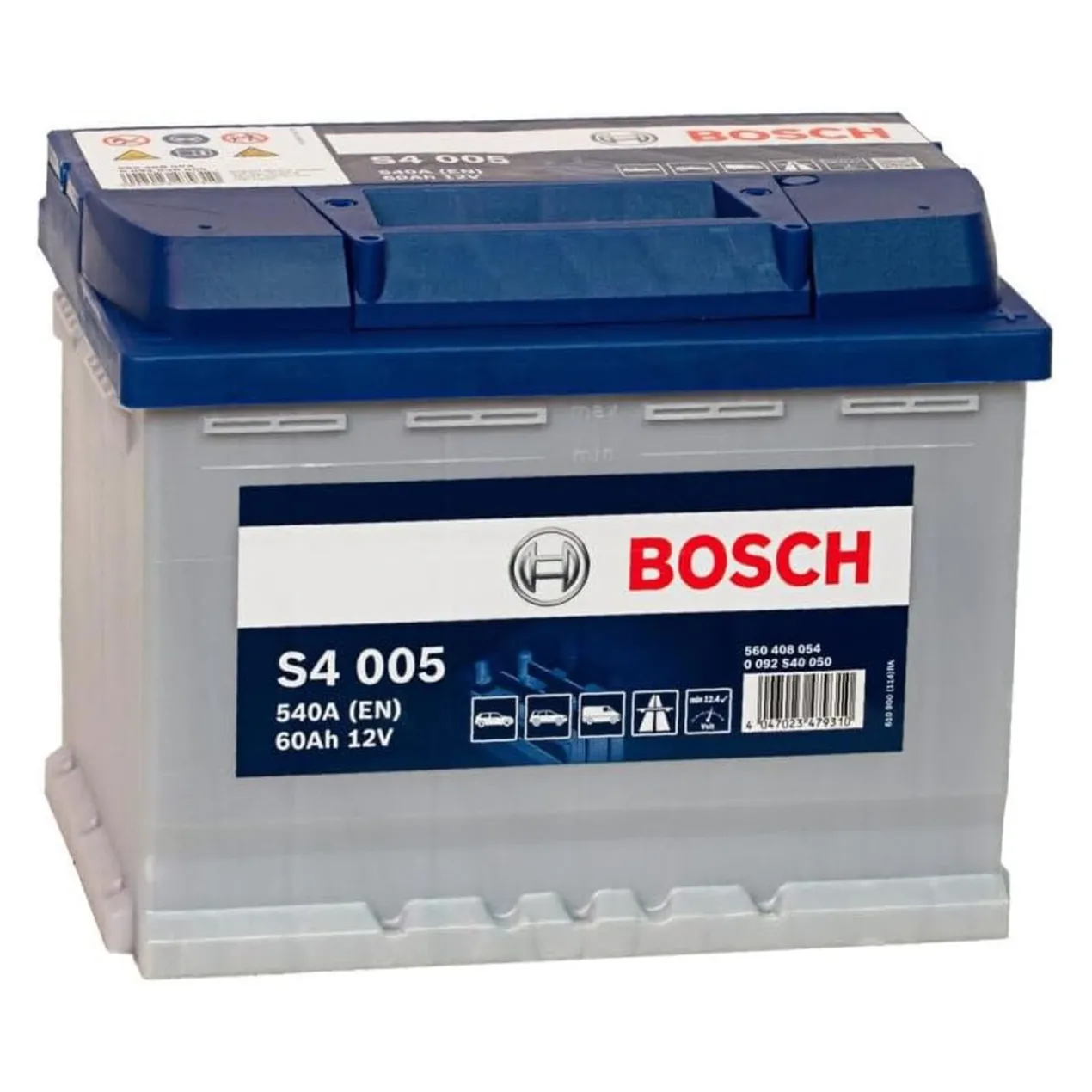 Batteria Bosch S4 005 12 V. 60 Ah. 540 A