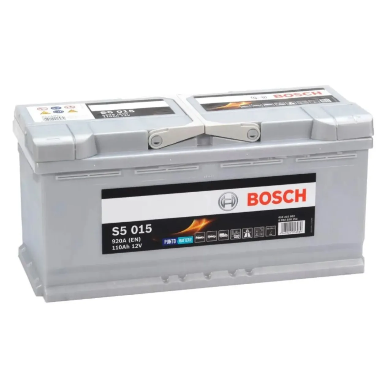 Batteria Bosch S5 015 12 V. 110 Ah. 920 A