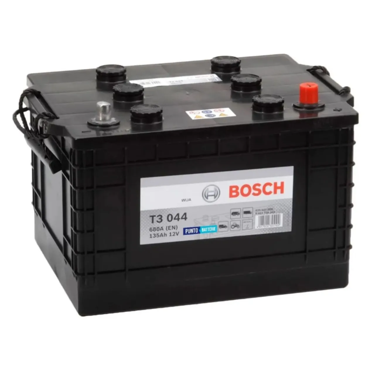 Batteria Bosch T3 044 12 V 135 Ah. 680 A.