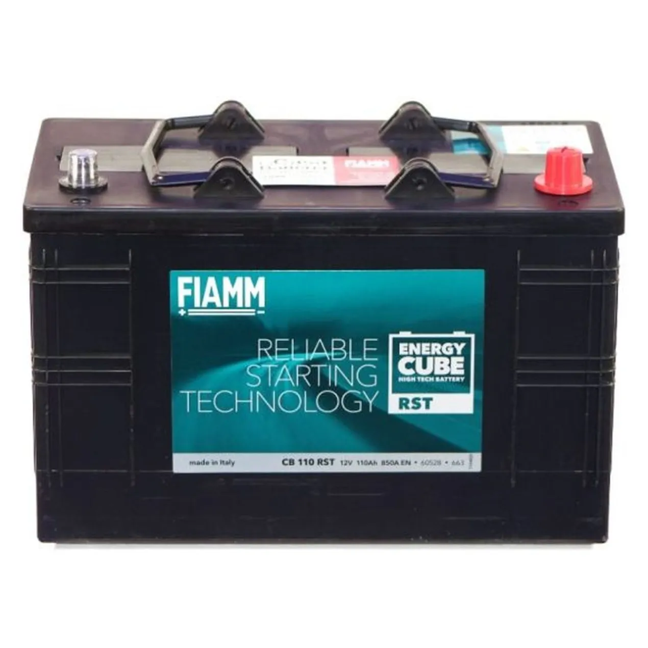 Batteria Fiamm 110 Ah. Powercube Cb 110 Rst (b01)