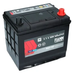 Batteria Fiamm 60 Ah. Titanium Black D23x 60