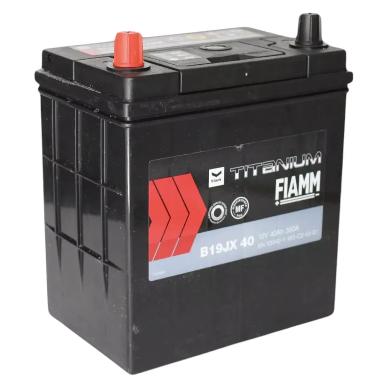Batteria Fiamm 40 Ah. Titanium Black B19jx 40