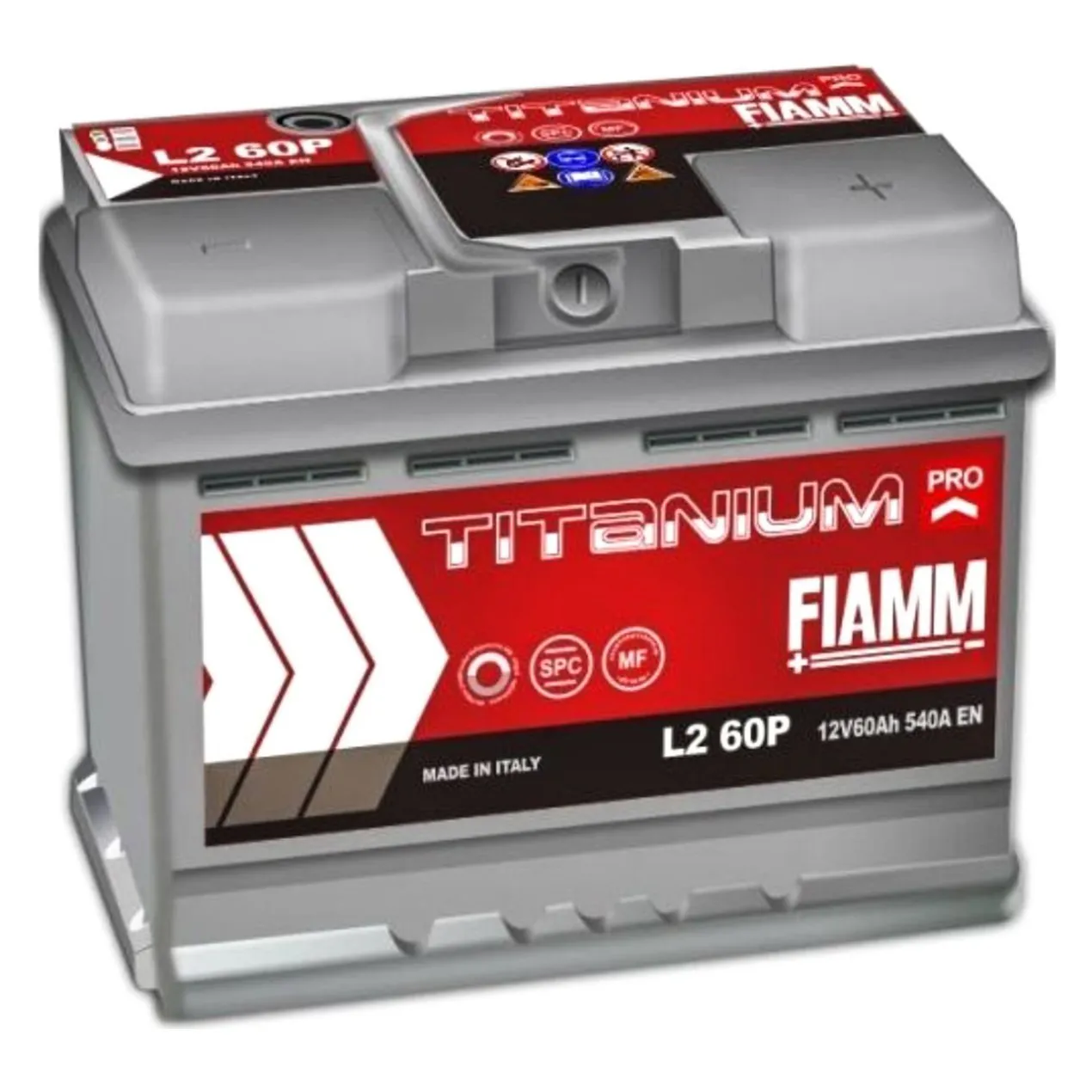 Batteria Fiamm 60 Ah. Titanium Pro L2 60p