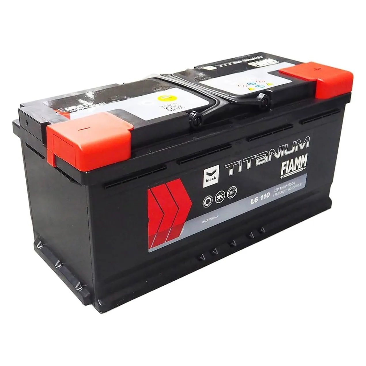 Batteria Fiamm 110 Ah. Titanium Black L6 110