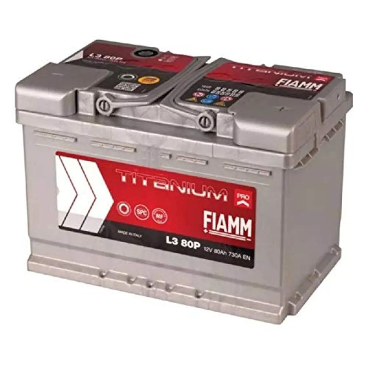 Batteria Fiamm 80 Ah. Titanium Pro L3 80p