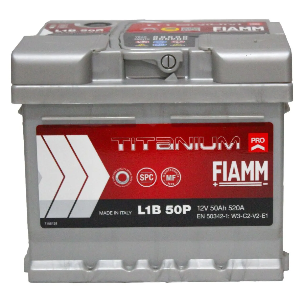 Batteria Fiamm 50 Ah. Titanium Pro L1b 50p