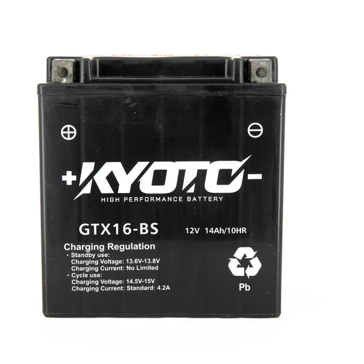 Batteria Moto Kyoto Ytx16-bs - Pronta All'uso