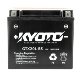 Batteria Moto Kyoto Ytx20l-bs - Pronta All'uso