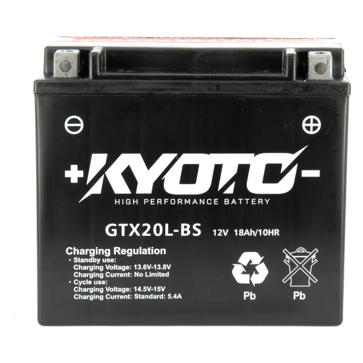 Batteria Moto Kyoto Ytx20l-bs - Pronta All'uso