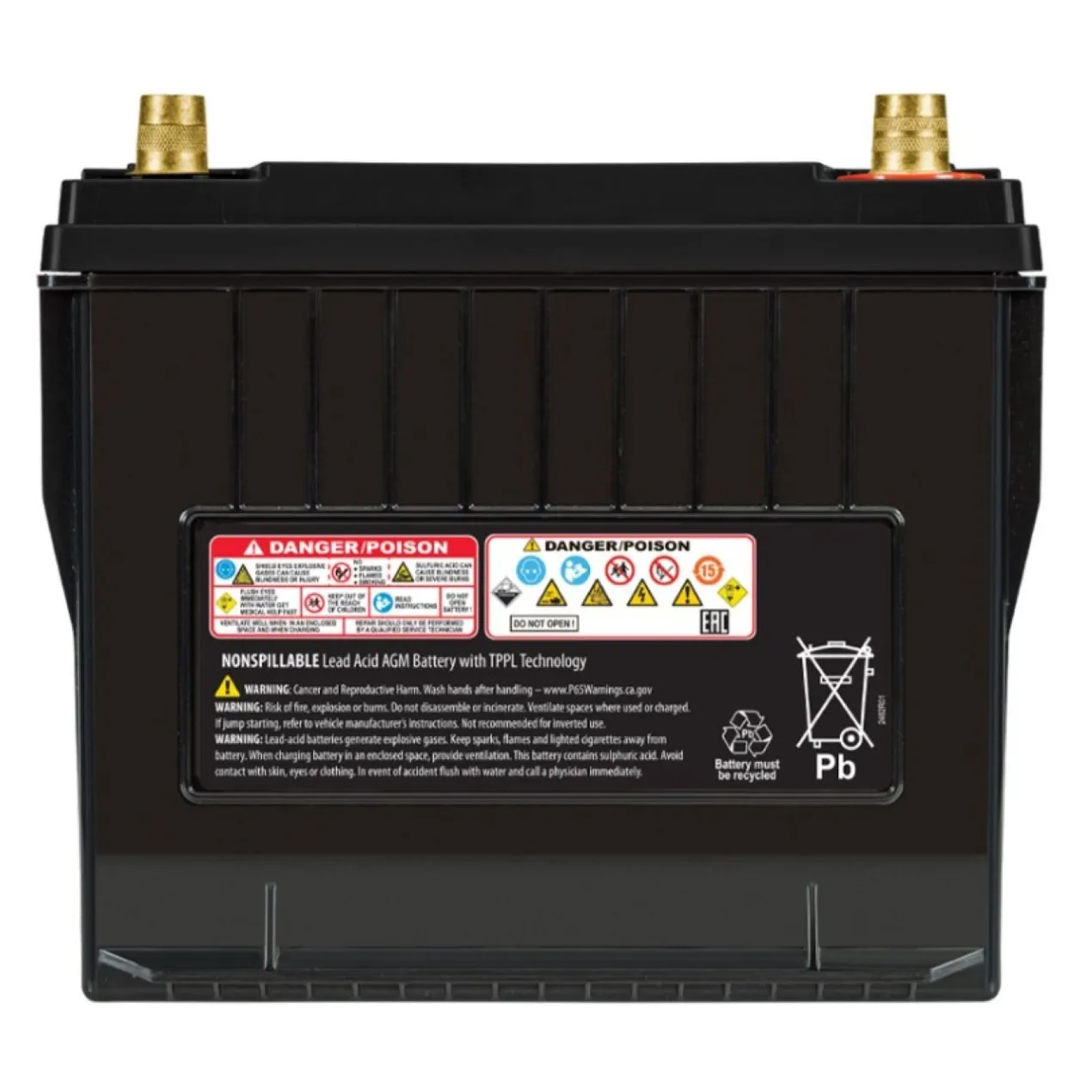 Batteria Odyssey Odp-agm35 (ex 35-675) Agm Performance Auto 59 Ah.