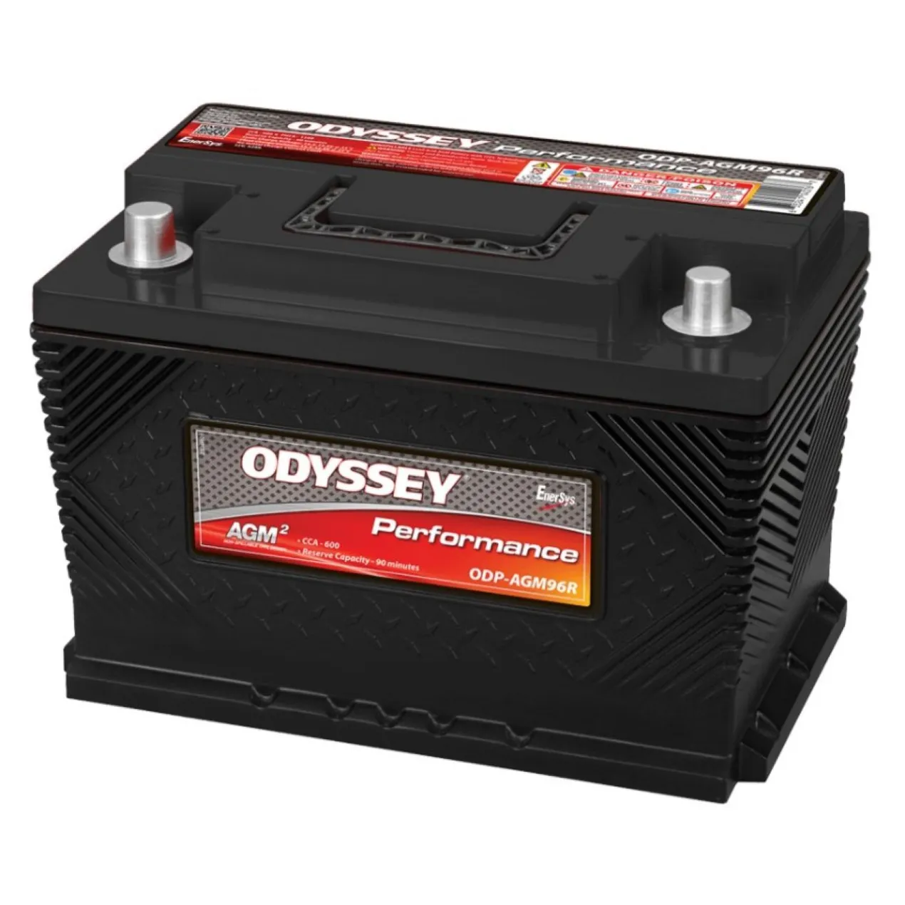 Batteria Odyssey Odp-agm96r (ex 96r-600) Agm Performance Auto 52 Ah.