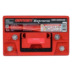 Batteria Odyssey Odx-agm34m (ex 34m-pc1500) Agm Nautica E Diporto 68 Ah.