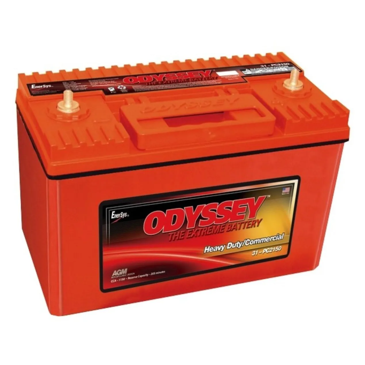 Batteria Odyssey Odx-agm31mj (ex 31-pc2150mjs) Agm Extreme Series 100 Ah