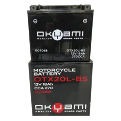 Batteria Okyami Otx20l-bs - Pronta All'uso