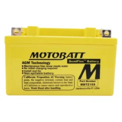 Batteria Potenziata Agm Motobatt 8,6 Ah Mbtz10s