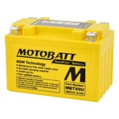 Batteria Potenziata Agm Motobatt 10,5 Ah Mbtx9u