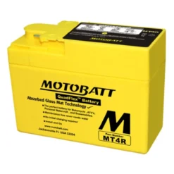 Batteria Potenziata Agm Motobatt 2,5 Ah Mtr4