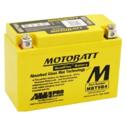 Batteria Potenziata Agm Motobatt 9 Ah Mbt9b4