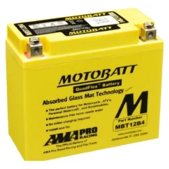 Batteria Potenziata Agm Motobatt 11 Ah Mbt12b4