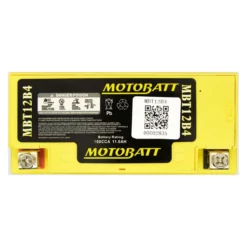Batteria Potenziata Agm Motobatt 11 Ah Mbt12b4