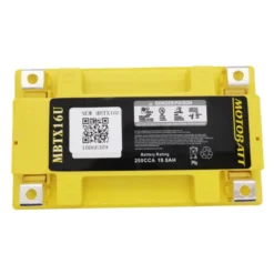 Batteria Potenziata Agm Motobatt 19 Ah Mbtx16u