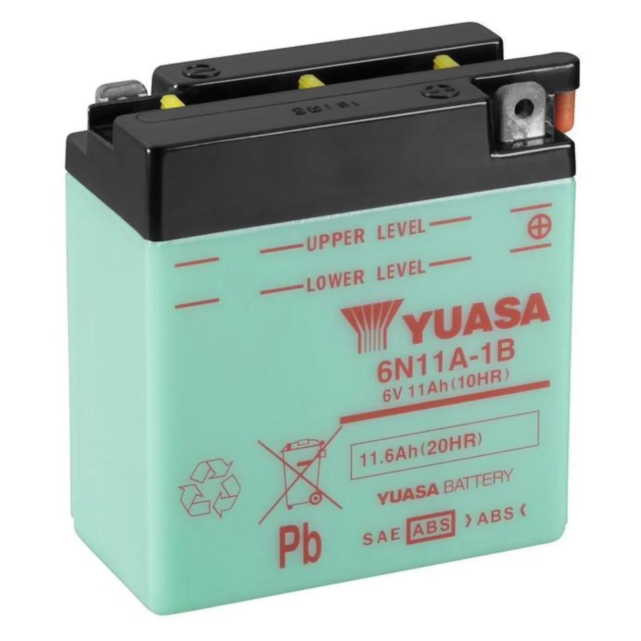 Batteria Yuasa 6n11a-1b 6v. 11ah.