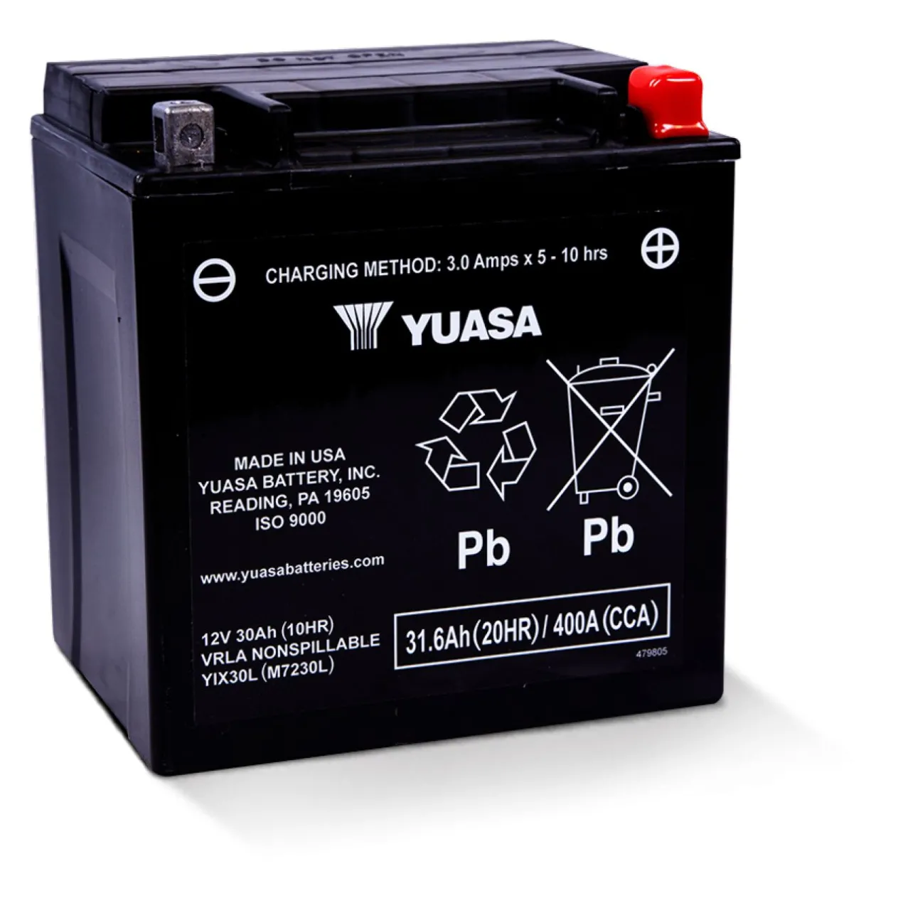 Batteria Yuasa Yix30l-bs 12v. / 30ah. - Pronta All'uso