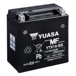 Batteria Yuasa Ytx16-bs - Pronta All'uso