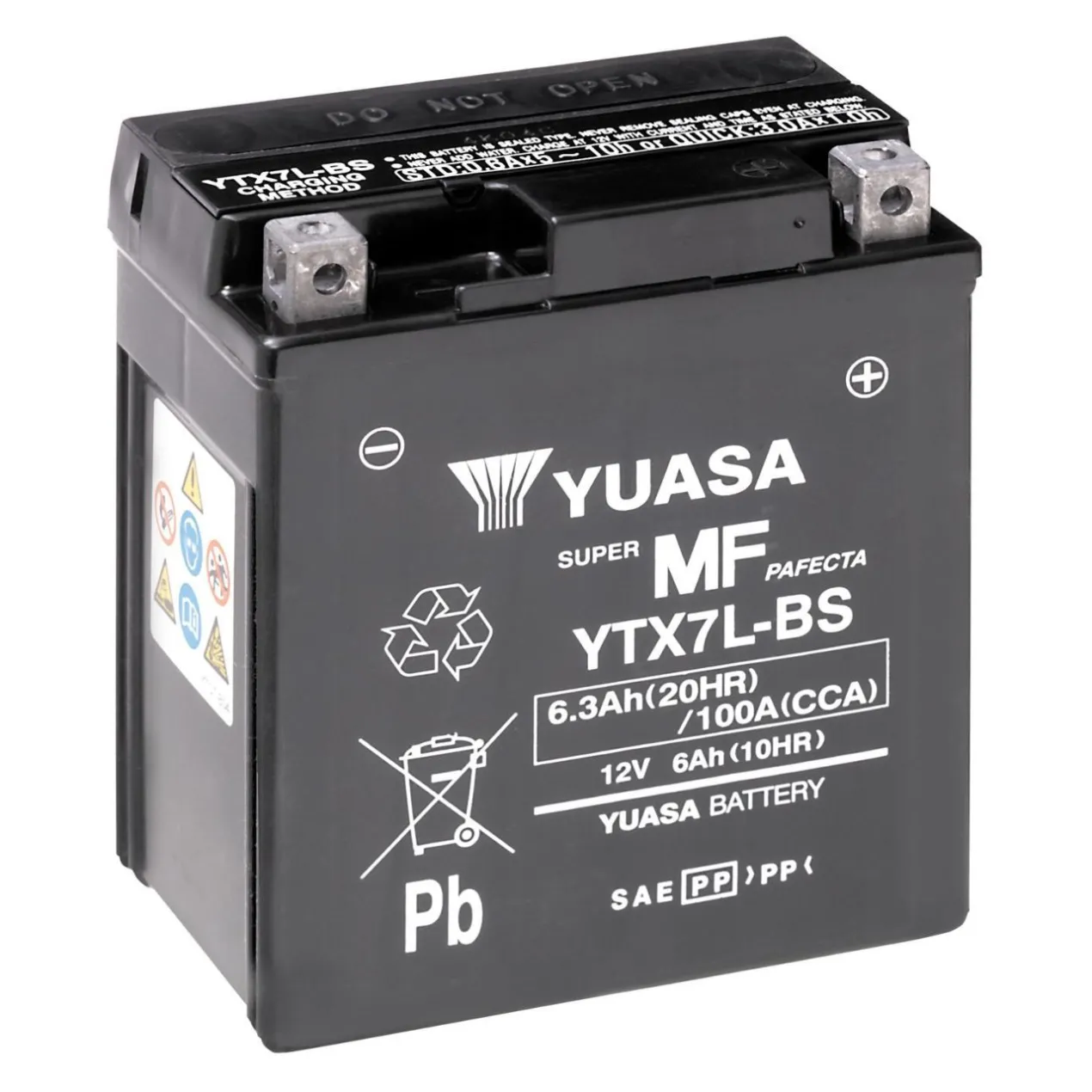 Batteria Yuasa Ytx7l-bs - Pronta All'uso
