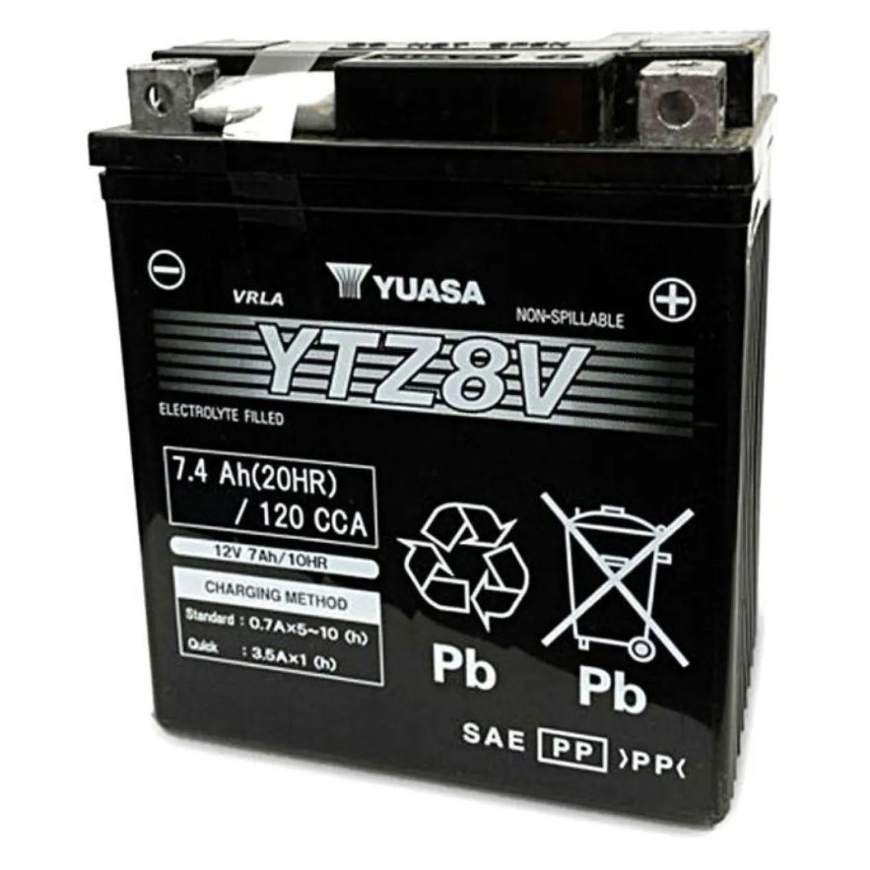 Batteria Yuasa Ytz8v - Pronta All'uso