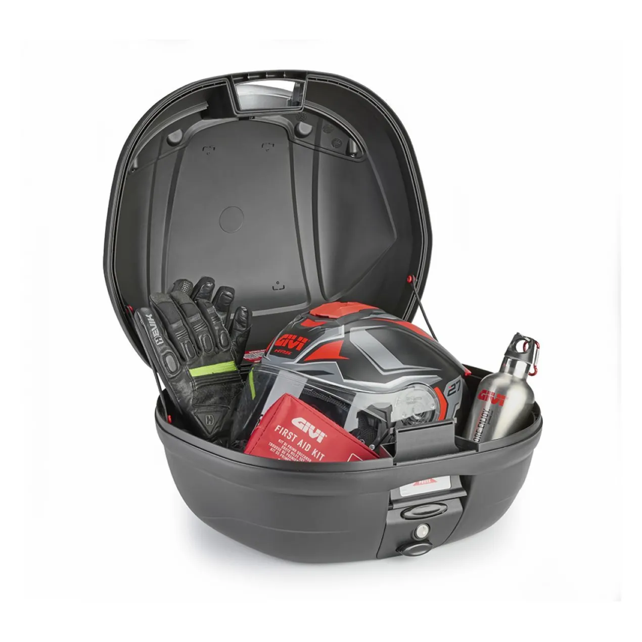 Bauletto Givi E340nt2 34lt Nero Cata. Tras. Ver.