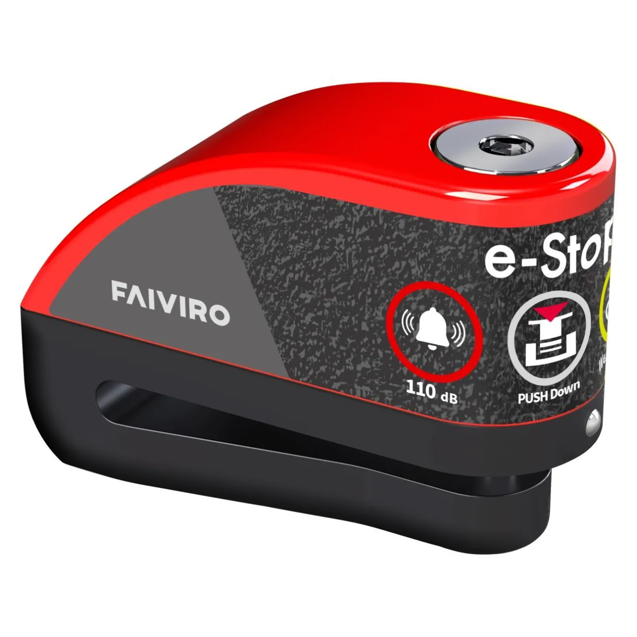 Bloccadisco Viro Faiviro Elettronico E-stop Rosso