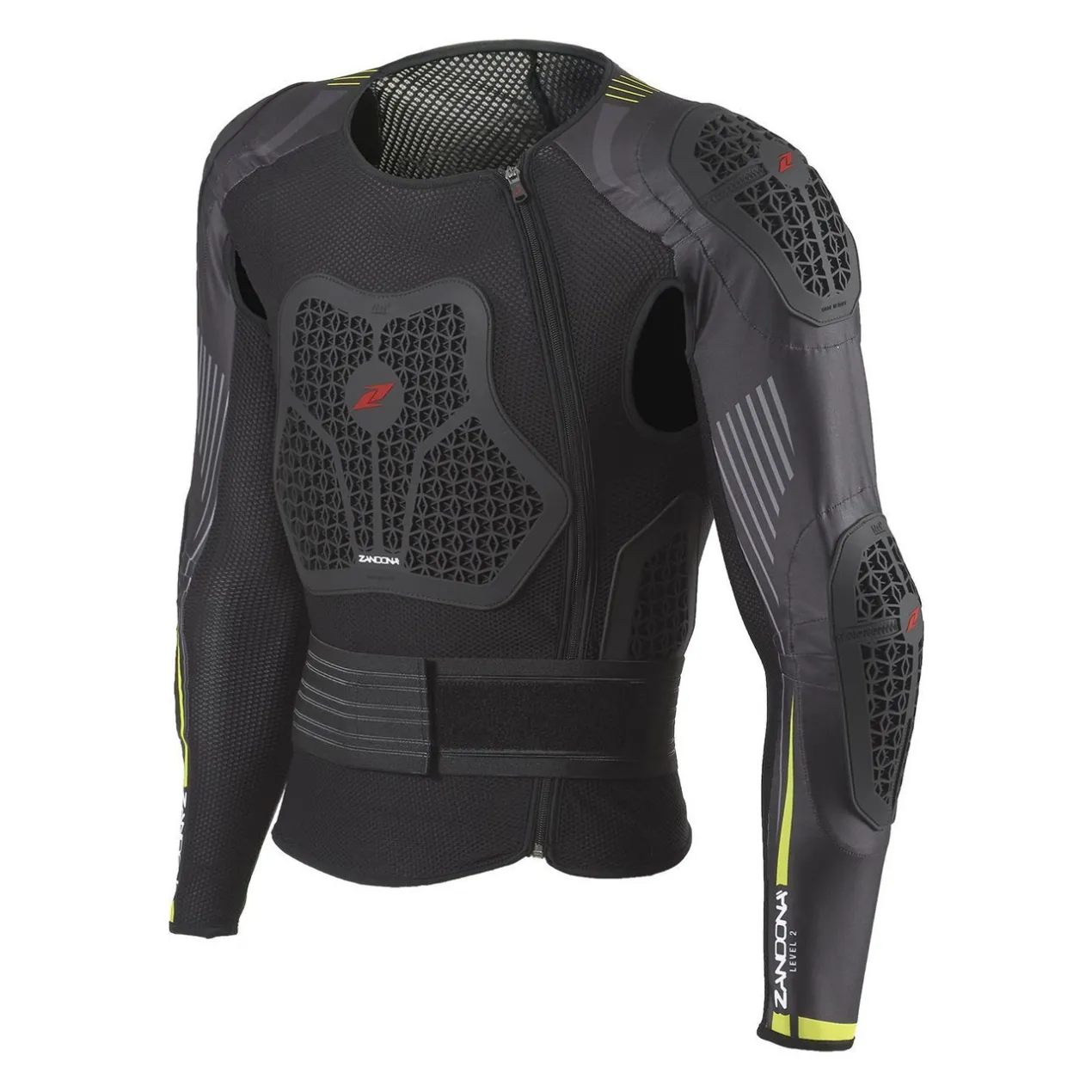 Body Armour Zandona Netcube Jacket X6 Nero Giallo
