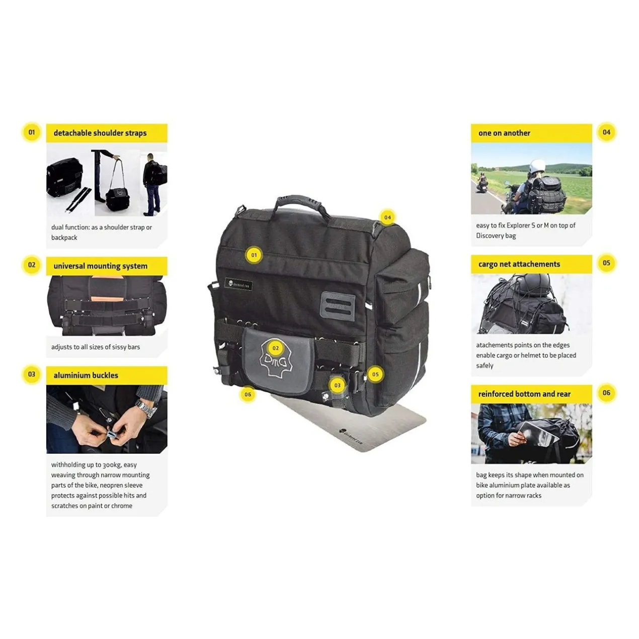 Borsa In Cordura Deemeed Discovery S 55lt