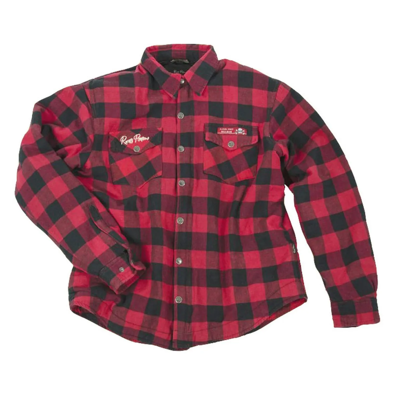 Camicia Tecnica Con Kevlar Rusty Pistons Bixby Rosso Fant