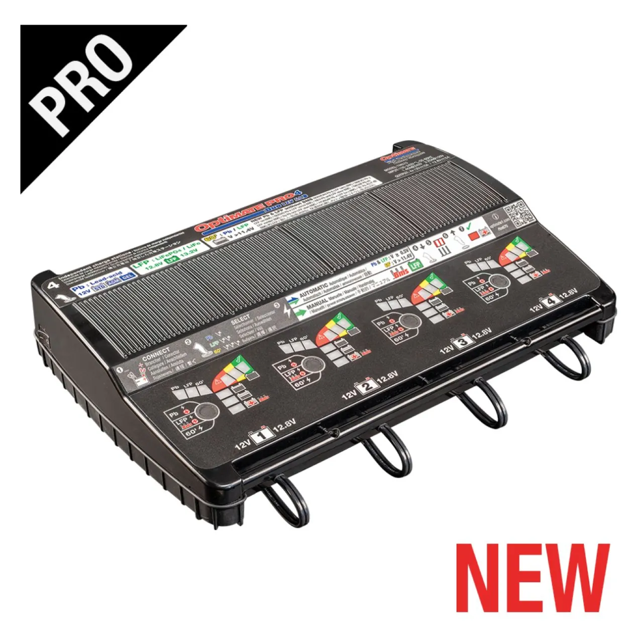 Caricabatterie Optimate Pro-4 Duo 5a
