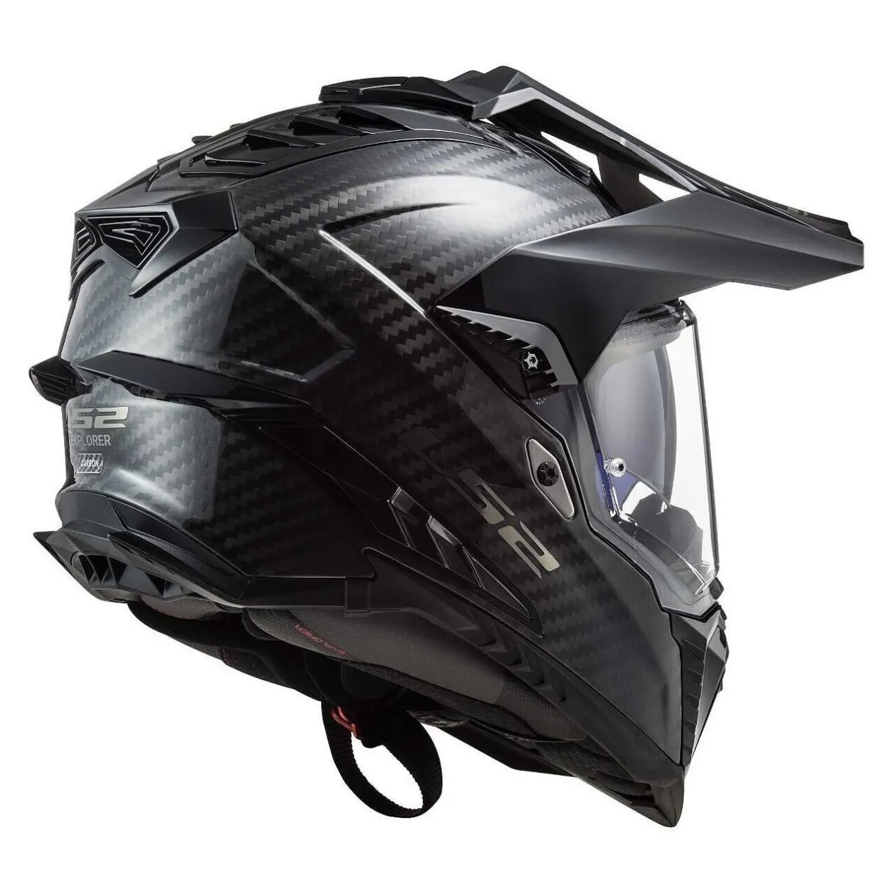 Casco Adventure Ls2 Mx701 C Explorer Gloss Carbon