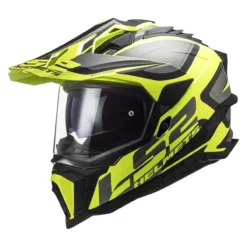 Casco Adventure Ls2 Mx701 Explorer Alter Matt Black H-v Yello