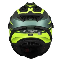 Casco Adventure Ls2 Mx701 Explorer Spire Green H-v Yellow